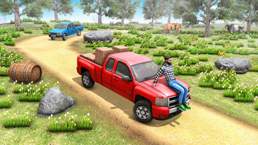 اسکرین شات بازی Cargo Pickup Truck Games Truck 2