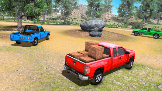 اسکرین شات بازی Cargo Pickup Truck Games Truck 3