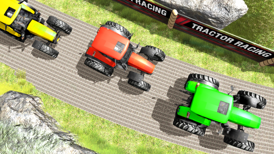 اسکرین شات بازی Tractor Racing Tractor Trolley 2