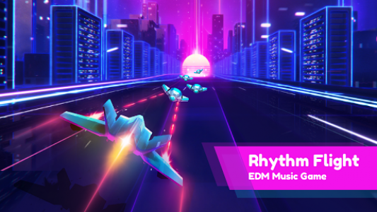 اسکرین شات بازی Rhythm Flight: EDM Music Game 1