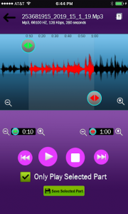 اسکرین شات برنامه Music Player - Audio Cutter & Voice Recorder 5