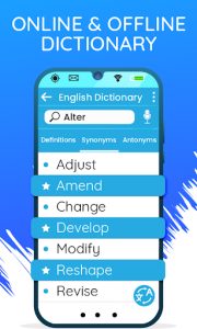 اسکرین شات برنامه Offline Dictionary - English to All Language 4
