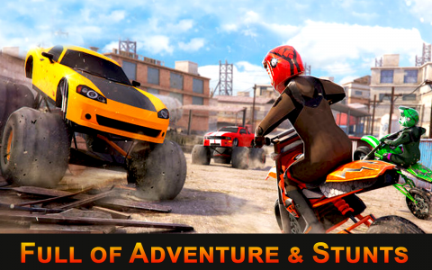 اسکرین شات بازی Car Stunts Master - Real Racing Fever 1
