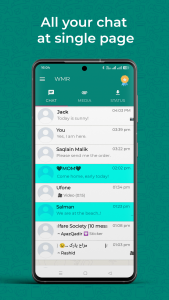 اسکرین شات 3 برنامه Recover Deleted Messages - WMR