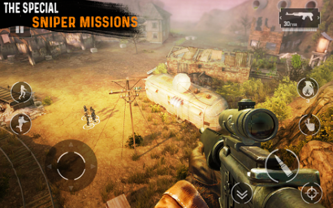 اسکرین شات بازی Sniper 3D Shooting: Black OPS - Free FPS Game 3