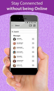 اسکرین شات 2 برنامه Unseen - Read Message No Seen