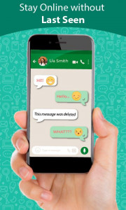 اسکرین شات 5 برنامه Unseen - Read Message No Seen