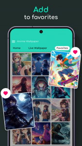 اسکرین شات 8 برنامه Video Wall - Anime Wallpaper