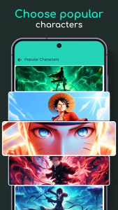 اسکرین شات 5 برنامه Video Wall - Anime Wallpaper