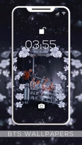 اسکرین شات 4 برنامه BTS Wallpaper