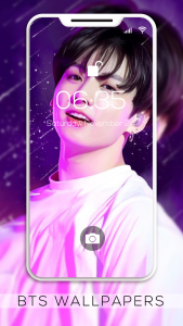 اسکرین شات 1 برنامه BTS Wallpaper