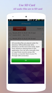 اسکرین شات 8 برنامه Super Voice Recorder