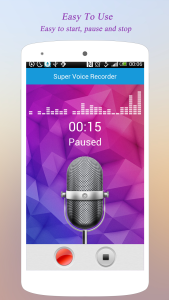 اسکرین شات 7 برنامه Super Voice Recorder