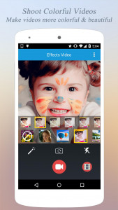 اسکرین شات برنامه Effects Video - Filters Camera 2