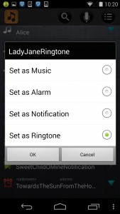 اسکرین شات برنامه Ringtone Maker - MP3 Cutter 7