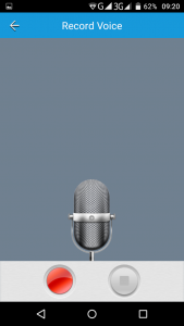 اسکرین شات برنامه Voice Changer Pro 4