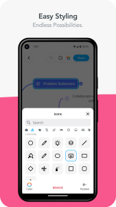 اسکرین شات 4 برنامه MindMeister - Mind Mapping