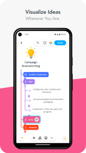 اسکرین شات 2 برنامه MindMeister - Mind Mapping