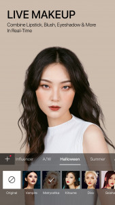 اسکرین شات برنامه MakeupPlus - Virtual Makeup 3