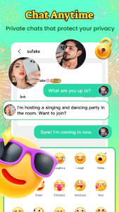 اسکرین شات 7 برنامه Hapi-Group Voice Chat Rooms
