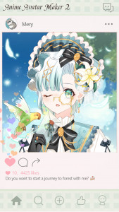 اسکرین شات 2 بازی Anime Avatar Maker 2