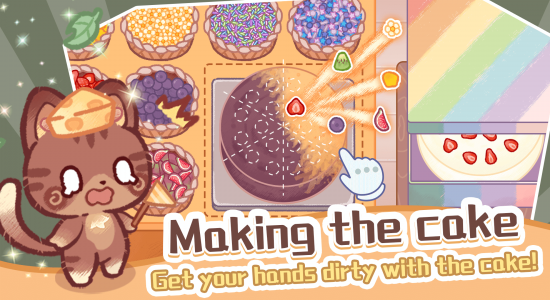 اسکرین شات 3 بازی Lovely Cat：Dessert Bakery