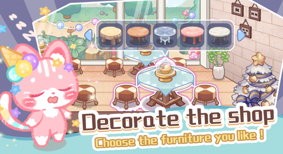 اسکرین شات 1 بازی Lovely Cat：Dessert Bakery
