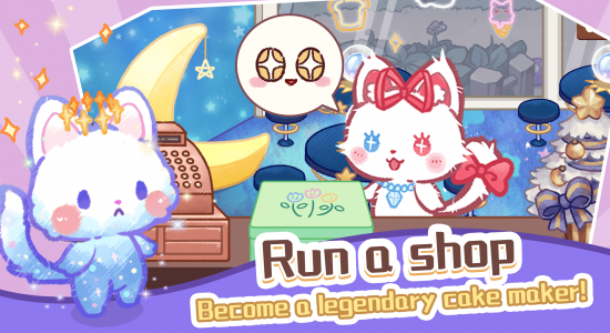 اسکرین شات 4 بازی Lovely Cat：Dessert Bakery