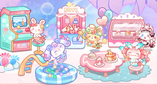 اسکرین شات 1 بازی Lovely Cat:Mercat Castle