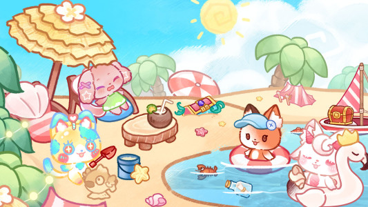 اسکرین شات 5 بازی Lovely Cat World : Avatar Life