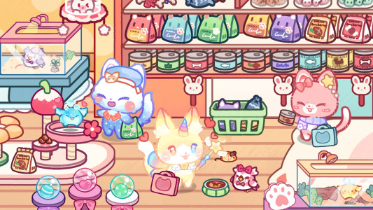 اسکرین شات 2 بازی Lovely Cat World : Avatar Life