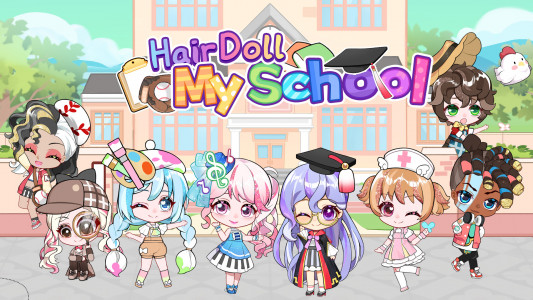 اسکرین شات بازی Chibi Doll: My School 1