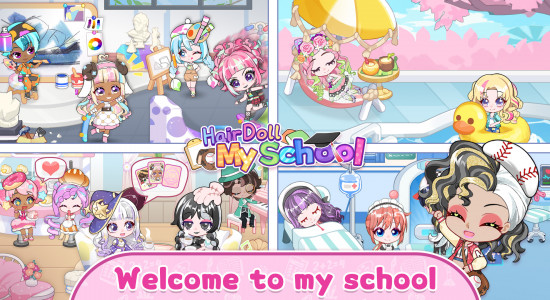 اسکرین شات بازی Chibi Doll: My School 2