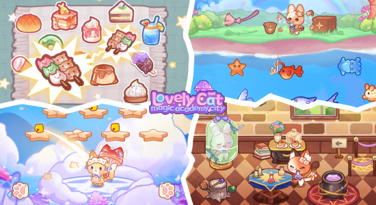 اسکرین شات بازی Lovely Cat: Magic Academy City 4