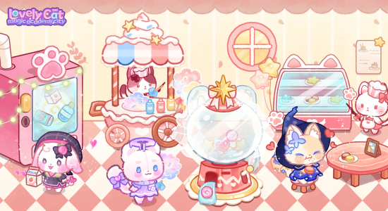 اسکرین شات 3 بازی Lovely Cat: Magic Academy City