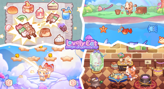اسکرین شات 4 بازی Lovely Cat: Magic Academy City
