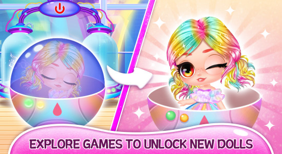 اسکرین شات 1 بازی Sweet Dolls：Dress Up Games