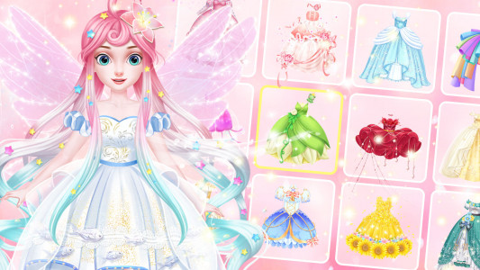 اسکرین شات بازی Princess Makeup：Dressup Games 1