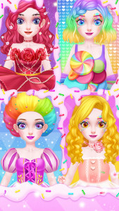 اسکرین شات بازی Princess Makeup：Dressup Games 4