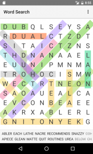 اسکرین شات 2 بازی Word Search