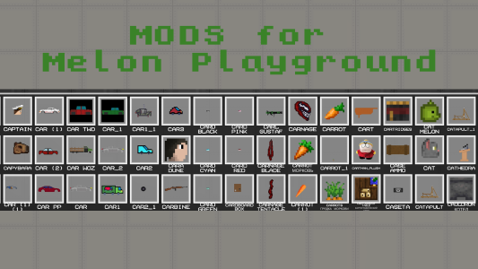 اسکرین شات 4 برنامه MelMod for Melon Playground