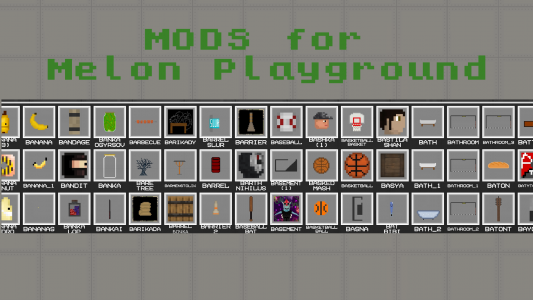 اسکرین شات برنامه MelMods for Melon Playground 3