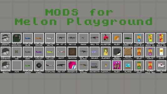اسکرین شات برنامه MelMods for Melon Playground 1