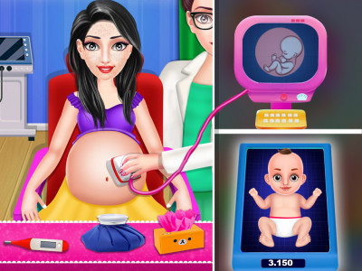 اسکرین شات بازی Pregnant MommyCare:BabySitter 1