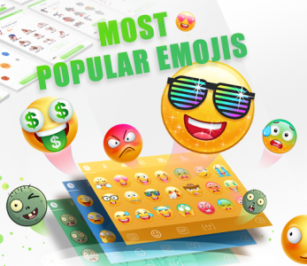 اسکرین شات برنامه Kiwi Keyboard–Emoji, Original Stickers and Themes 3