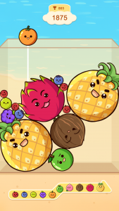 اسکرین شات 3 بازی Fruit Merge: Juicy Drop Game