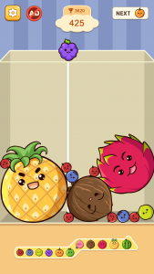 اسکرین شات بازی Fruit Merge: Juicy Drop Game 1