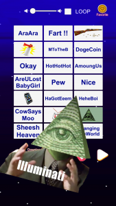 اسکرین شات 2 برنامه Meme Sound Effect Soundboard