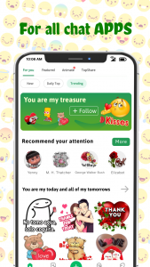 اسکرین شات برنامه TextSticker for WAStickerApps 2