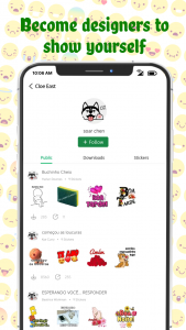 اسکرین شات برنامه TextSticker for WAStickerApps 5